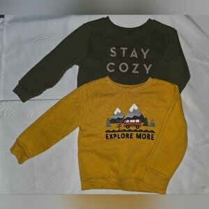 Garanimals Green and Yellow Adventure Sweatshirt Bundle*